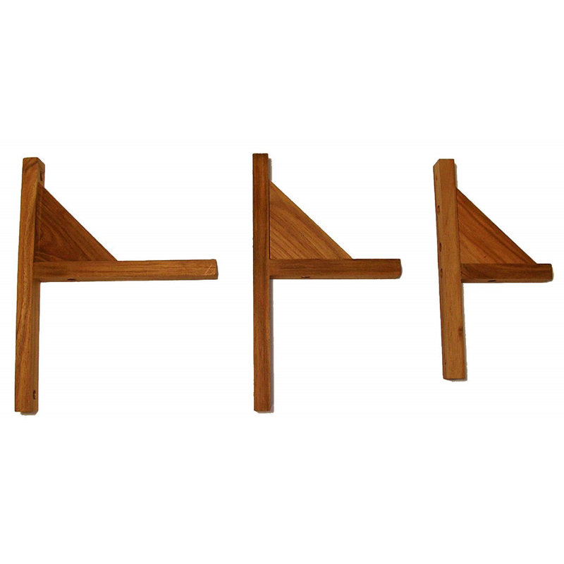 Support pour plante en bois résistant aux intempéries Orourke, 4 po