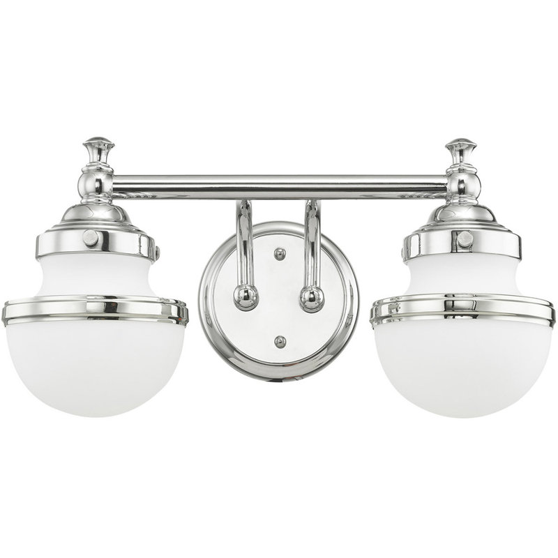 Midtown 2 - Light Vanity Light, Polished Chrome