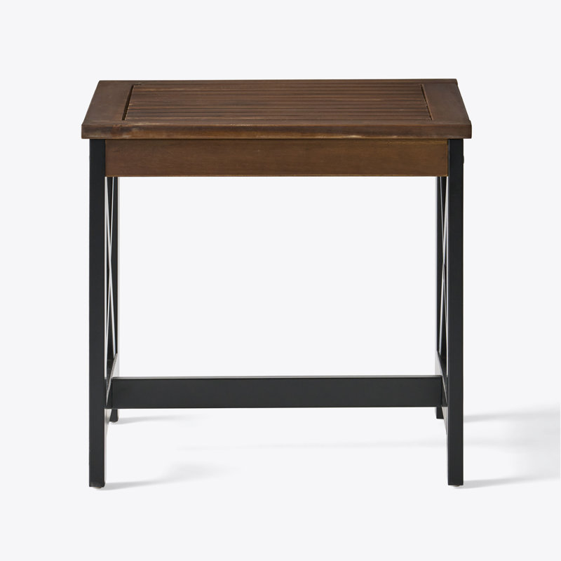 Akins End Table, Black