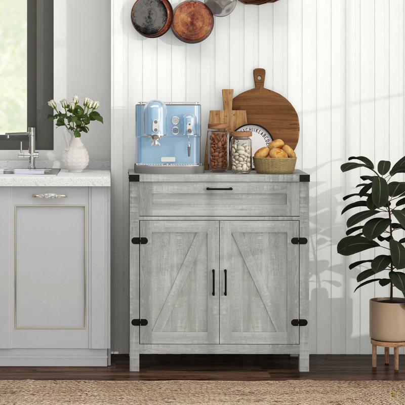 Buffet buffet, crédence de bureau, armoire de salle à manger avec tiroir de rangement