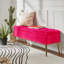 Banc de rangement rembourré en velours Kajana-1706549177