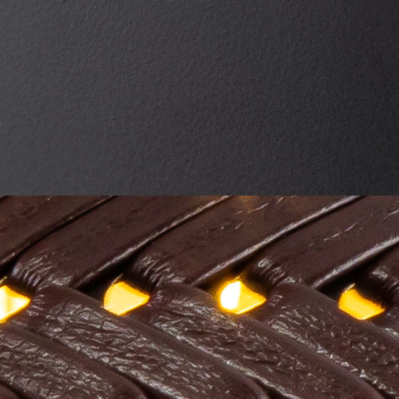 Luminaire suspendu conique à 3 lumières Brickell, Noir mat