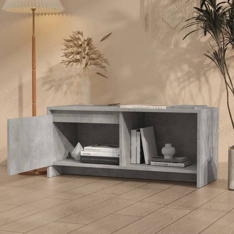 Naim Unfinished TV Stand, Concrete Grey