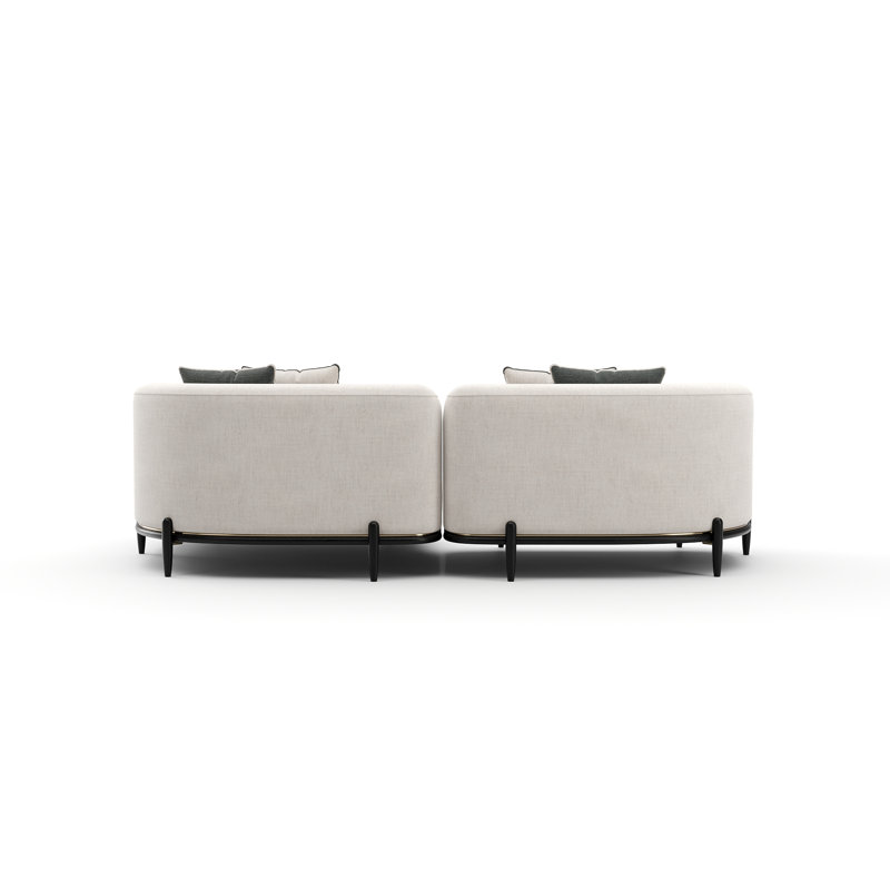 Sectional, Right Hand Facing, 31" H x 110.5" W x 130" D