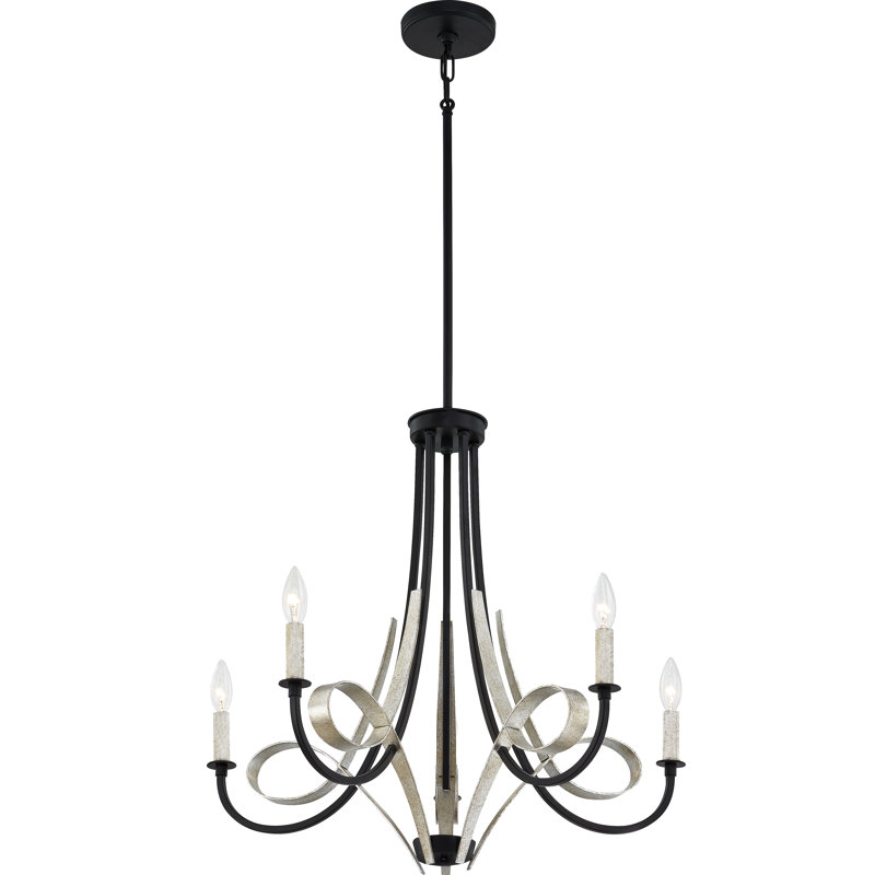 Lustre à plusieurs niveaux avec style bougie 5 lumières Nadel