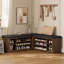 Banc à chaussures en L avec coussin-974541842