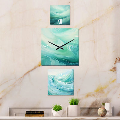 Drachten Metal Wall Clock