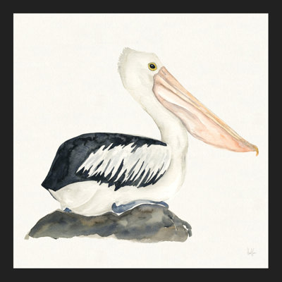 Impression d'un oiseau tropical amusant II