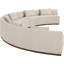 Canapé modulaire en tissu de chenille rembourré 2 pièces 182,5 po Avanti-1120141358-1122278509