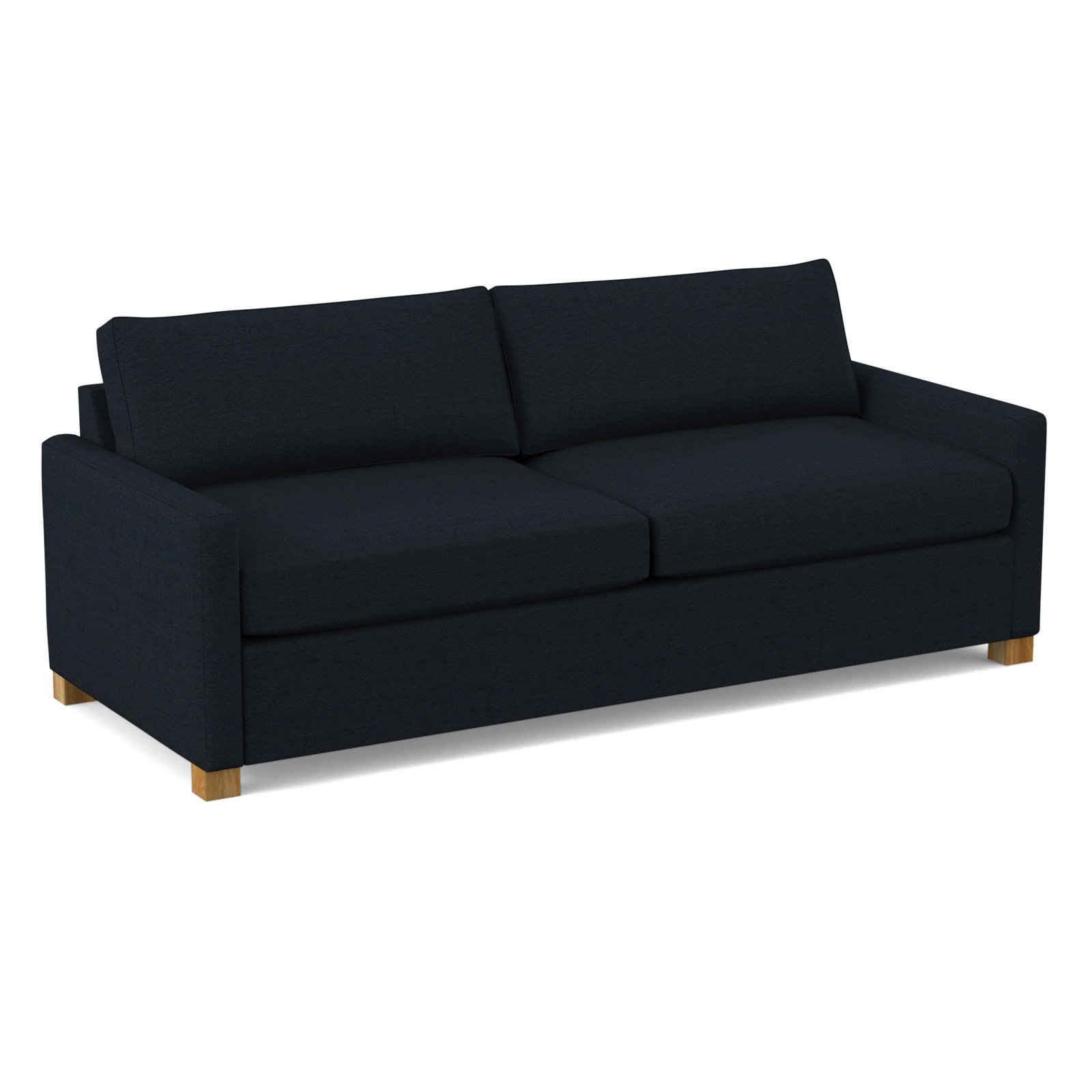 Louisa 87" Sofa Bed, Antic Navy Performance Twill
