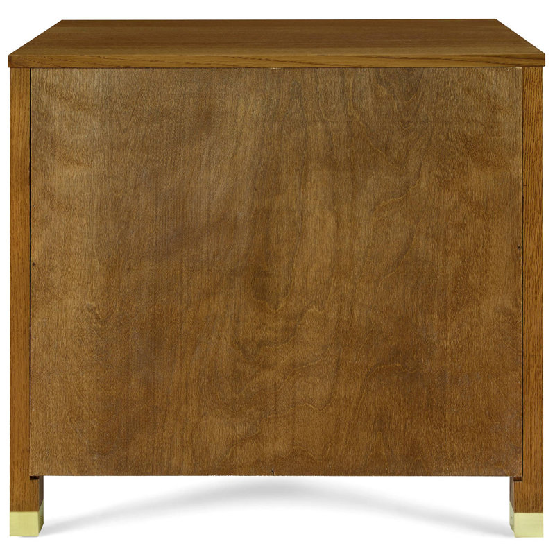 Surrey Hills Two-Door Nightstand, Wood Top