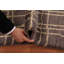 Tapis brun indien foncé en laine brun foncé 2x3