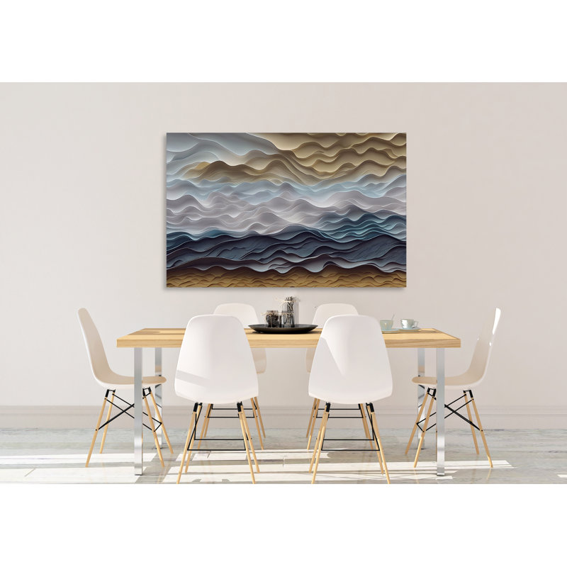 Modern Earth 151, 24" H x 36" W