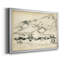 Mountain Sketch I - 2 Piece Single Picture Frame Print Set-1042926365-1042926360