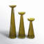 3 Piece Glass Tabletop Candlestick Set-1951042049