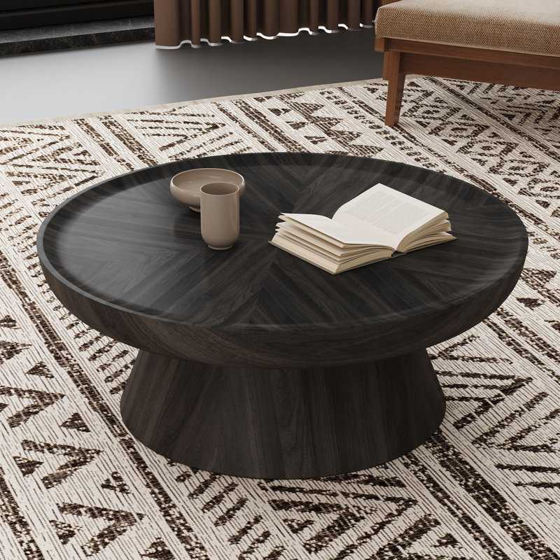 Table basse Mid-Century Modern, Black