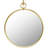 Globes Metal Flat Wall Mirror-839993207-839993192