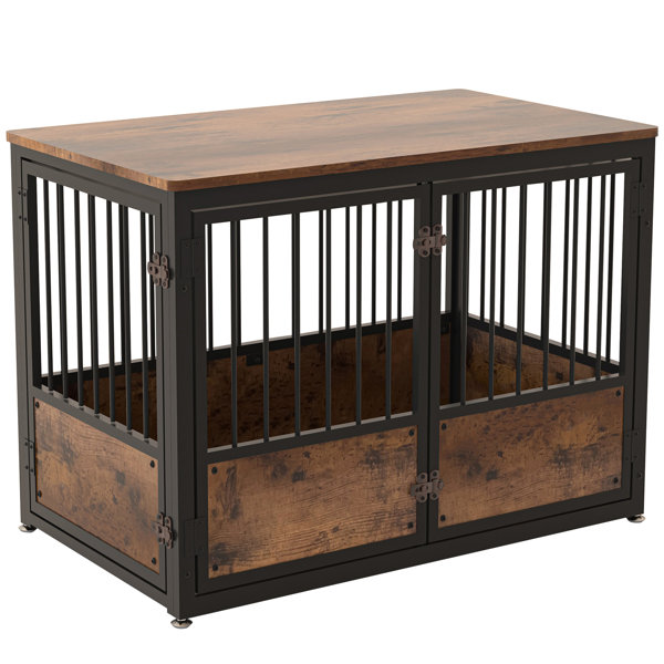 Cage pour chien in 2023  Dog crate furniture, Crate furniture