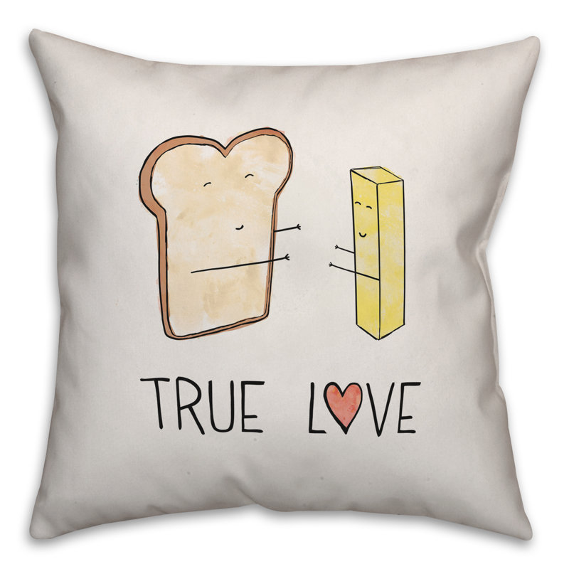 Throw Pillow, 16"H x 16"W