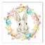 Couronne de lapin de Pâques par Inconnu - impression sur toile tendue-426463148