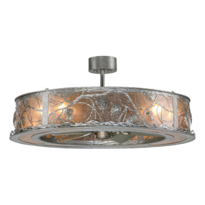 Ventilateur de plafond 30 po avec éclairage Jalyna