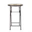 Table de bout en argent