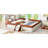 King Size Upholstered  Daybed Frame With Fence And Stairs-121206480-121206477
