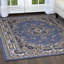 Tapis à motif oriental bleu campagnard Modena-1396934941