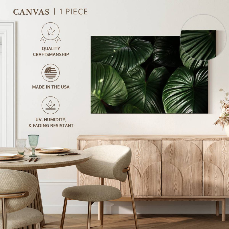 Harnek Tropical Leaves, 8" H x 12" W