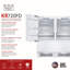 Kucht Built-in Side By Side Refrigerator-1227961839