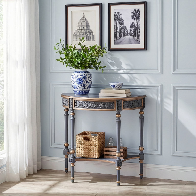 Console 30 po Stoke Artjom, Bleu pastel