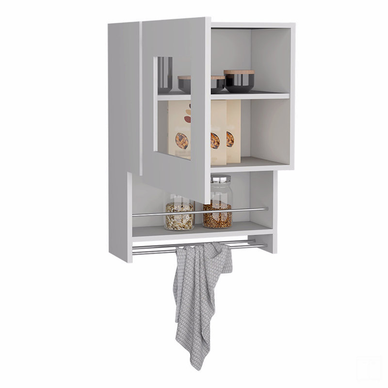 Kitchen Wall Cabinet Papua, Three Shelves