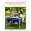 Station de cuisson pliante en aluminium 3