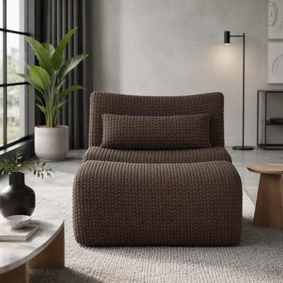 Loveseat Sofa, Cloud Boneless Couches for Living Room, Modern Modular Sectional Sofa, Oversized
