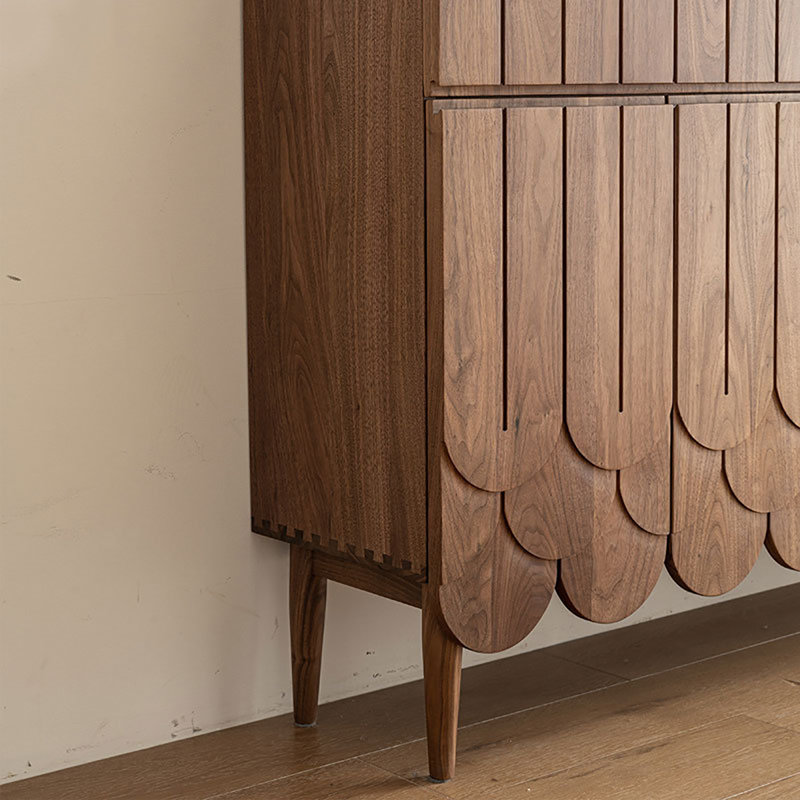 Armoire à buffet Nordic, H 37,4 po x l 56,7 po x P 15,7 po