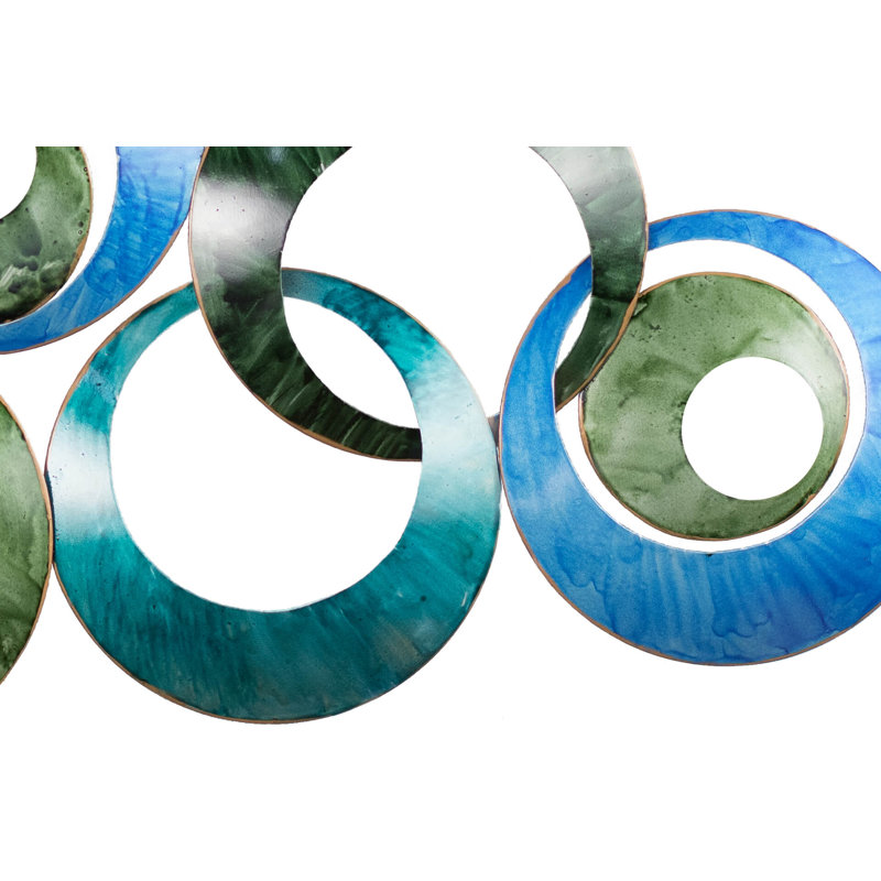 Handmade Modern Abstract Wall Decor on Metal