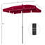 Britnei 198cm X 130cm Rectangular Tilt Market Parasol-1915851604