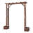 82" W x 63" D Solid Wood Arbor -126540585