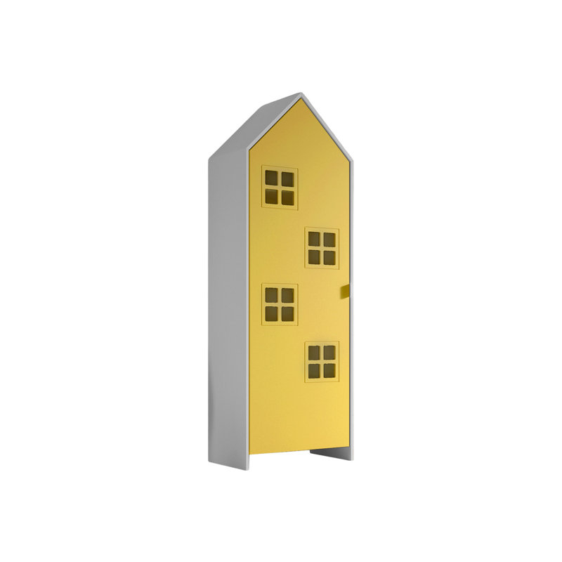 Casami Bruges 1 Door Wardrobe, Yellow