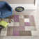 Brooklyn area rug Machine Woven Rectangle Beige/Purple