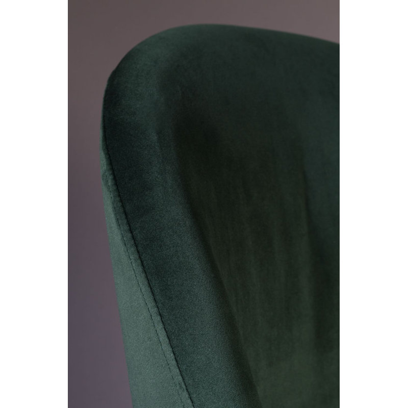 Upholstered Dining Chair, Green