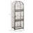Zeppelin 45 Bottle Floor Wine Bottle Rack in Brown