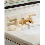 Vip Time 3 Hole Basin Set with Pop-Up Waste Widespread Faucet