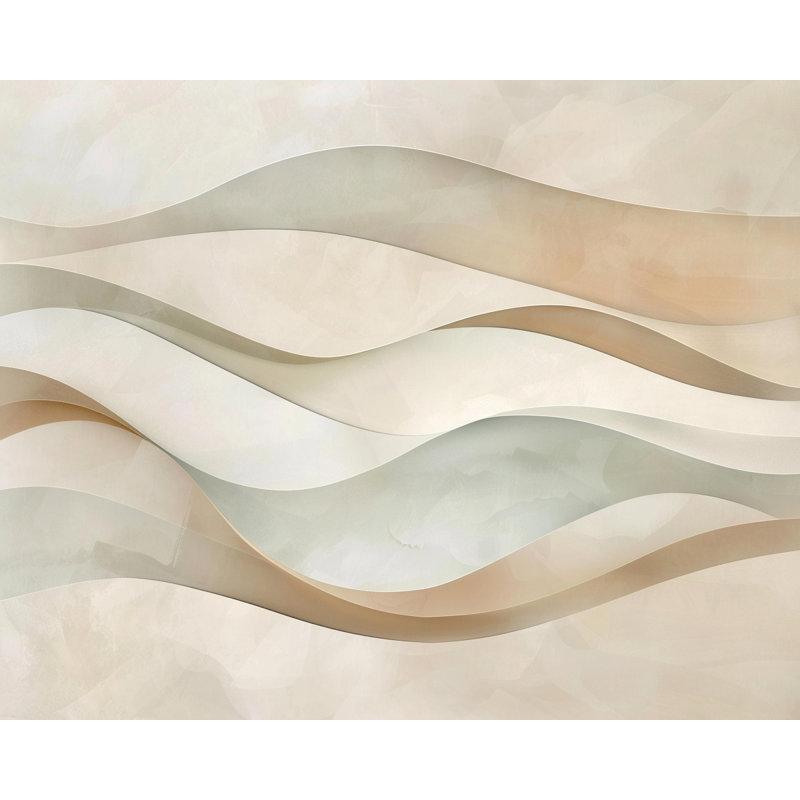 Art mural sur toile sauge Drift, H 30 po x l 40 po x P 1,5 po