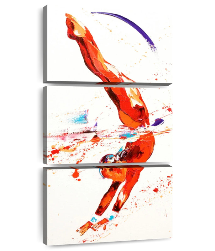 Gymnast III, 32" H x 15" W