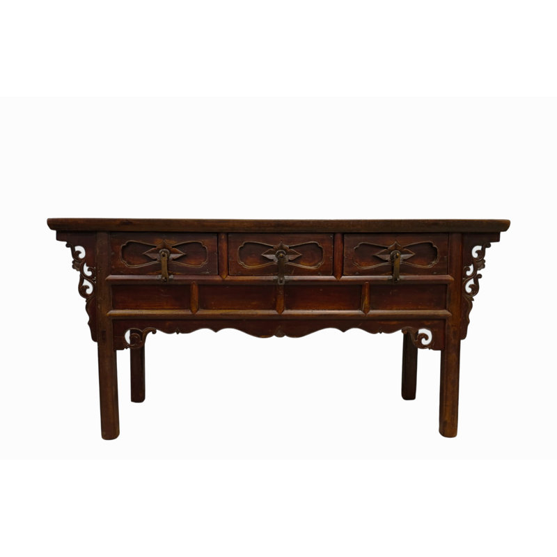 67.3 in. Solid Wood Console Table