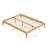 Solid Dry Bamboo Wood Platform Bed Frame-55753107