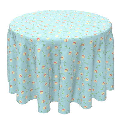 Geogia Round Cotton Tablecloth