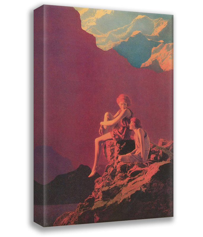 Contentment by Maxfield Parrish Gallery Wrapped Canvas, 48" H x 33" W
