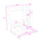 Lit escamotable en bois avec bureau et tablettes, conception pliable-300063463-300063460